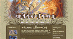 Desktop Screenshot of goldenwolfen.com