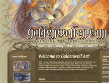Tablet Screenshot of goldenwolfen.com